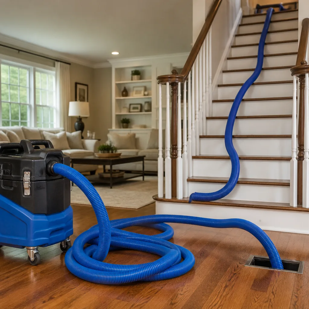 Whole-home duct cleaning