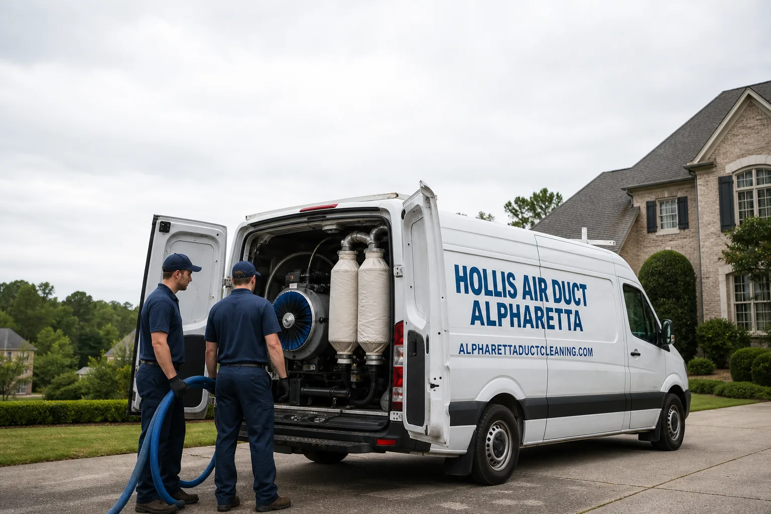 Hollis Air Duct Alpharetta air duct cleaning team